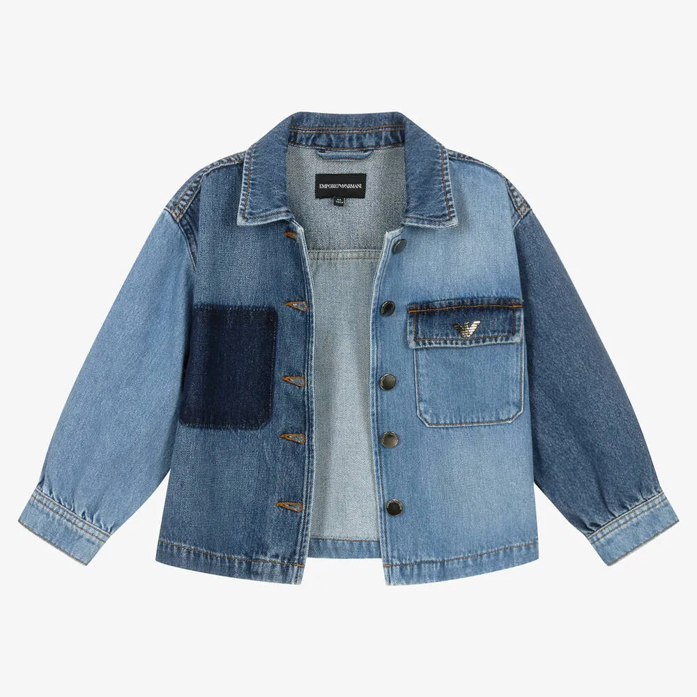 Girls Blue Denim Jacket