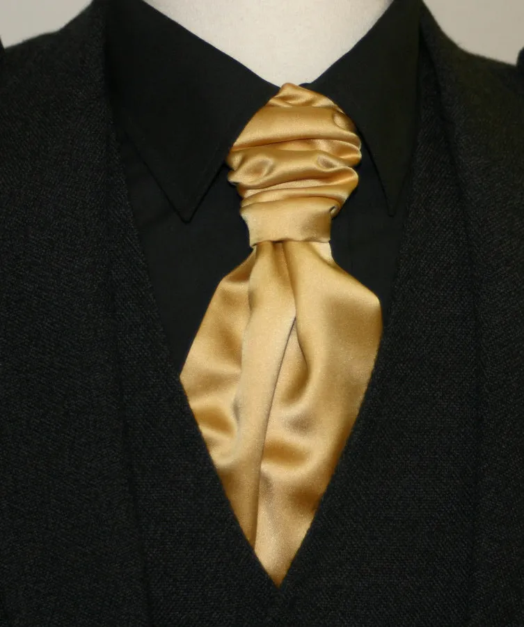 Gold Ruche Cravat