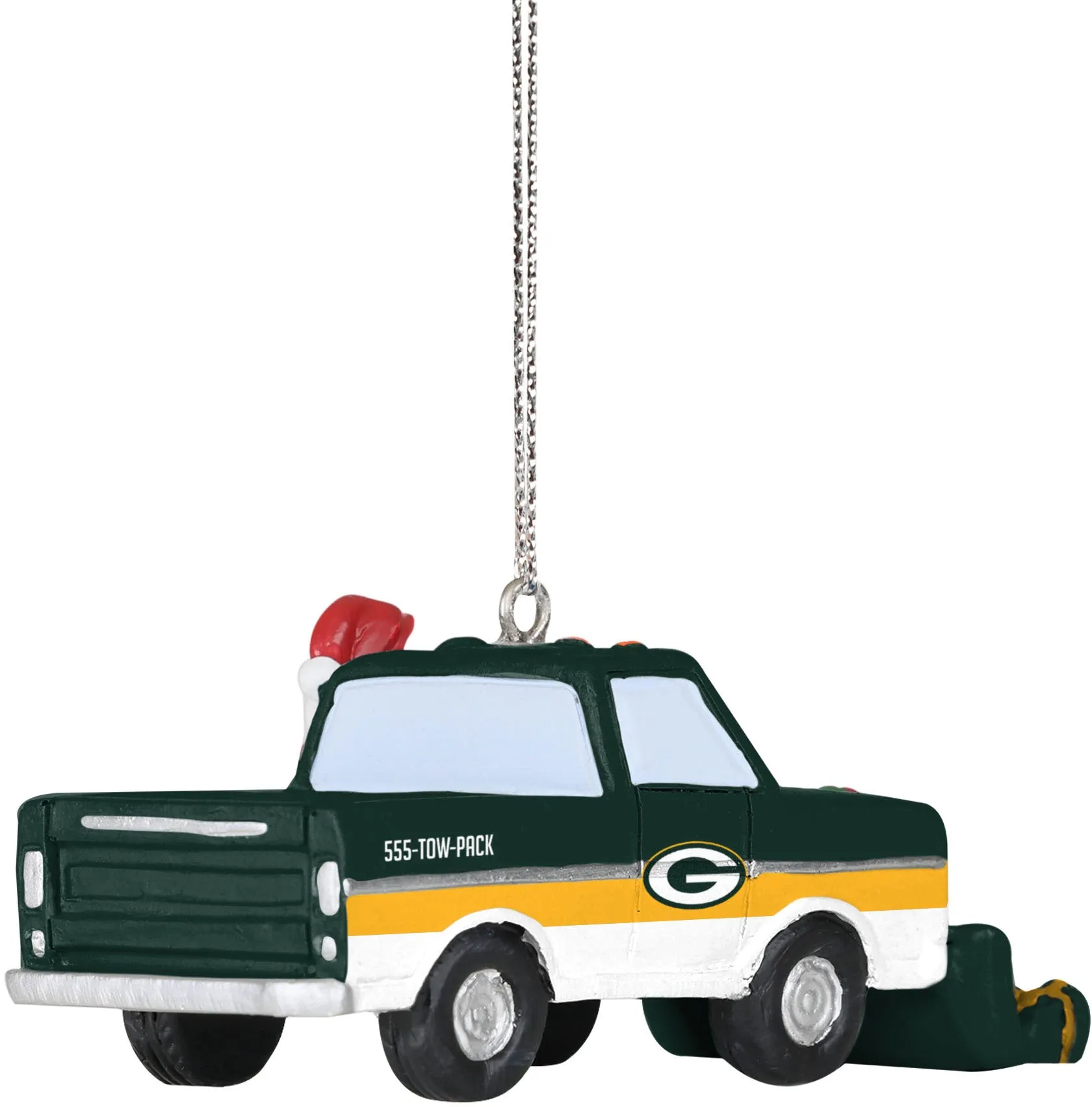 Green Bay Packers Snow Plow Ornament