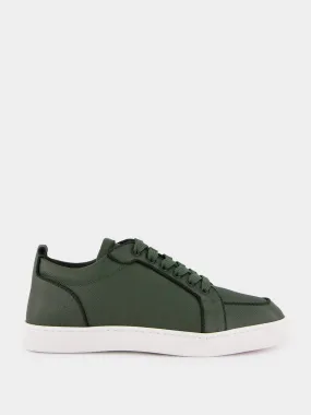 Green Rantulow Orlato Calf Leather Sneakers