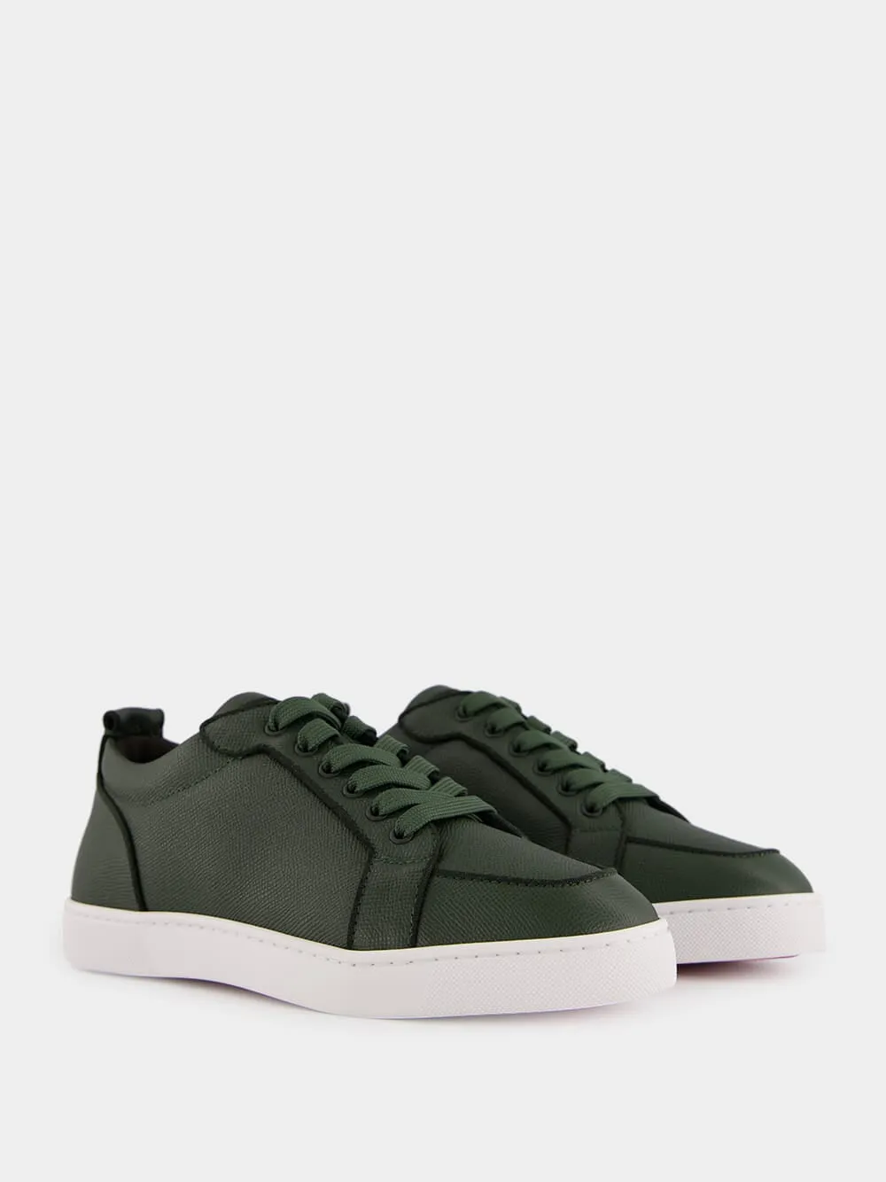 Green Rantulow Orlato Calf Leather Sneakers