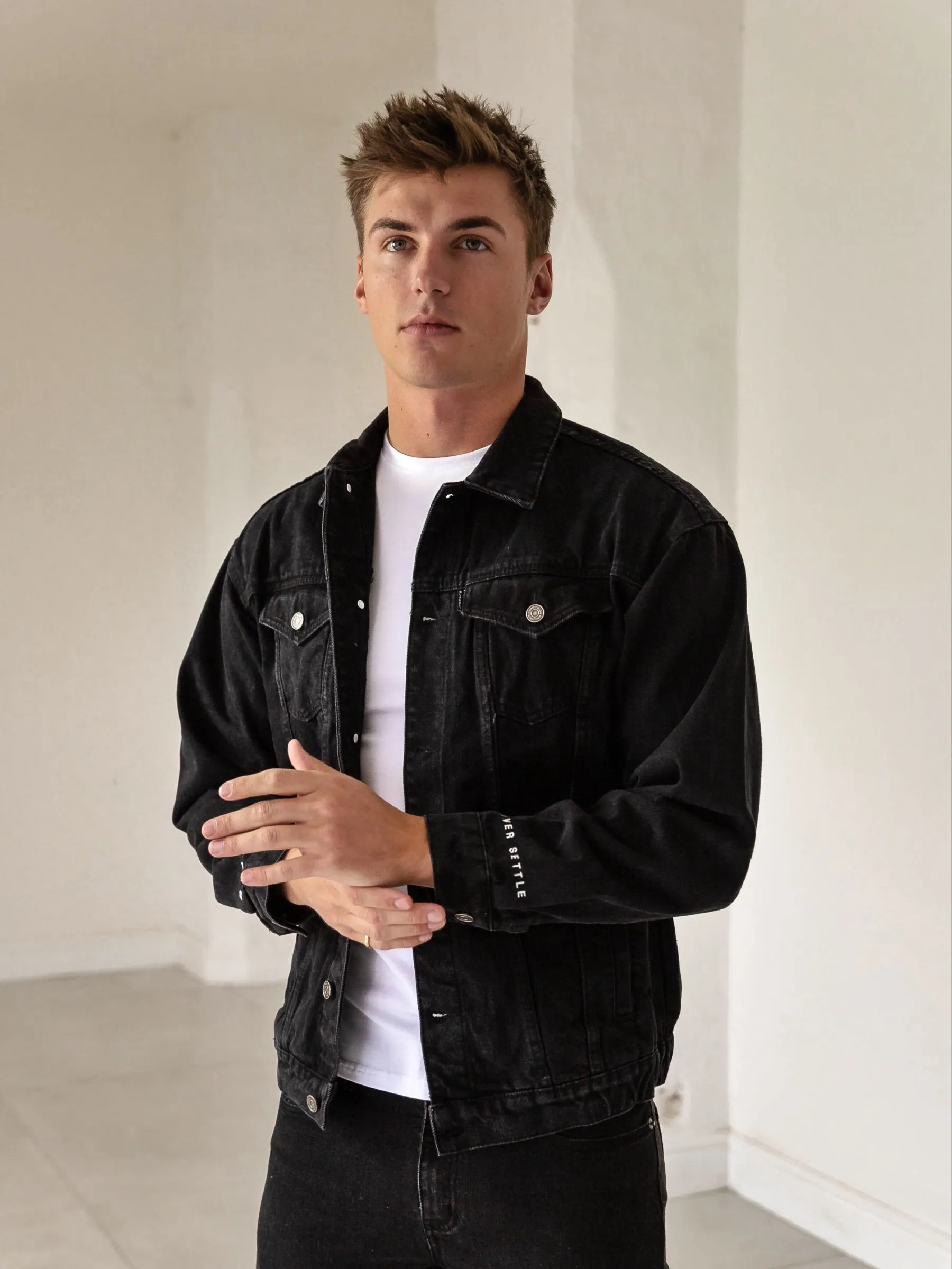 Greenwich Denim Jacket - Black