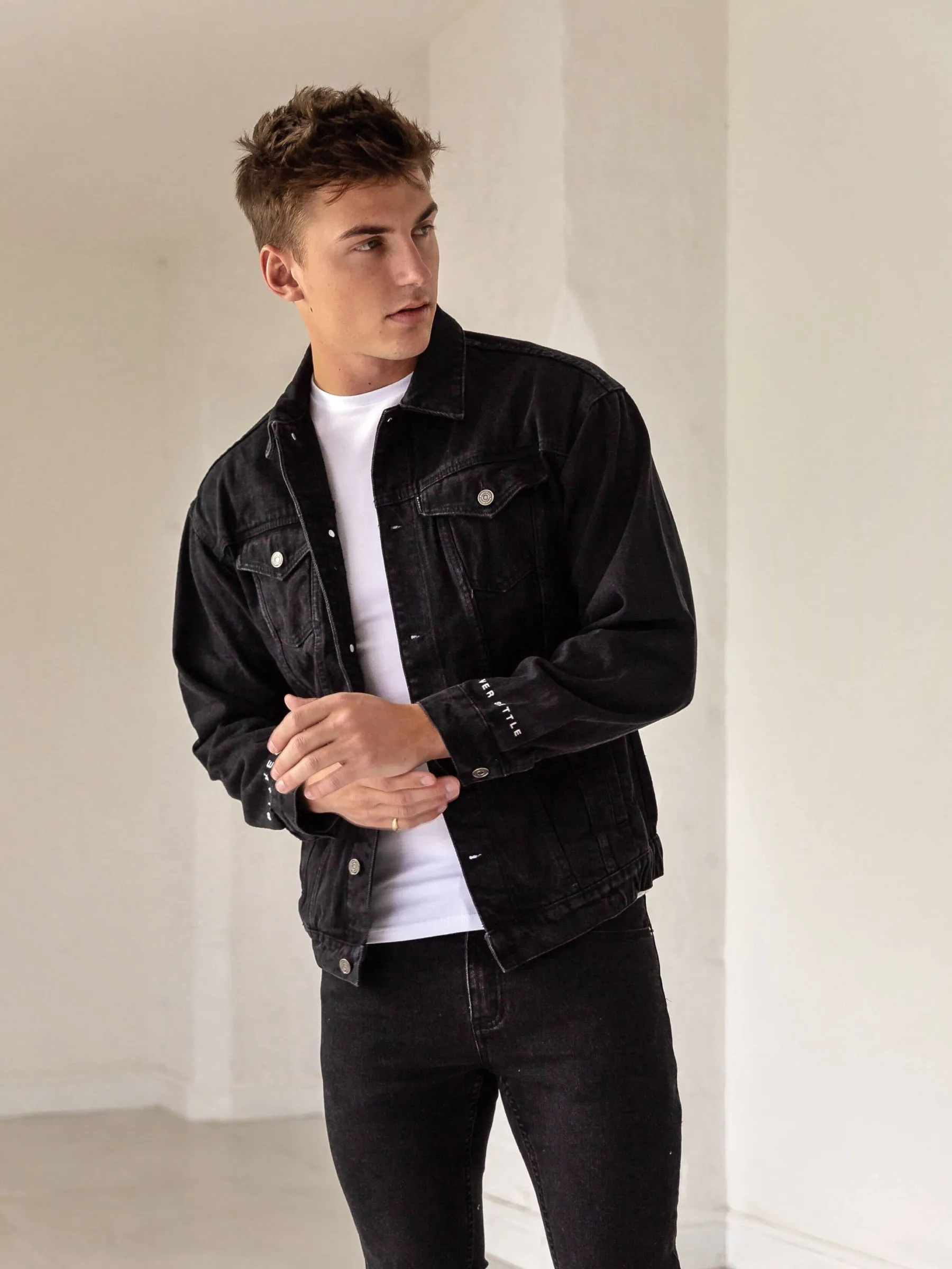 Greenwich Denim Jacket - Black