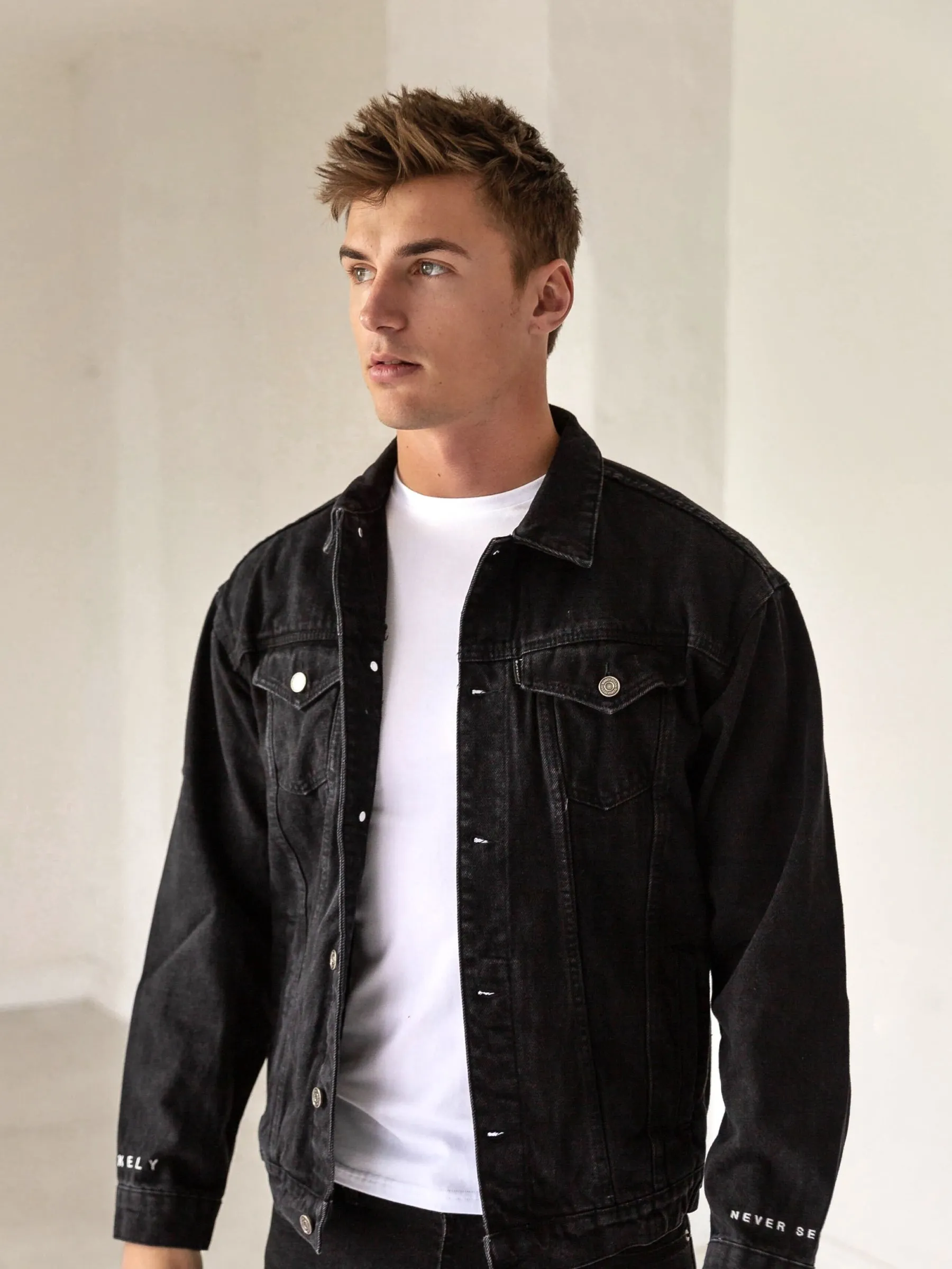 Greenwich Denim Jacket - Black