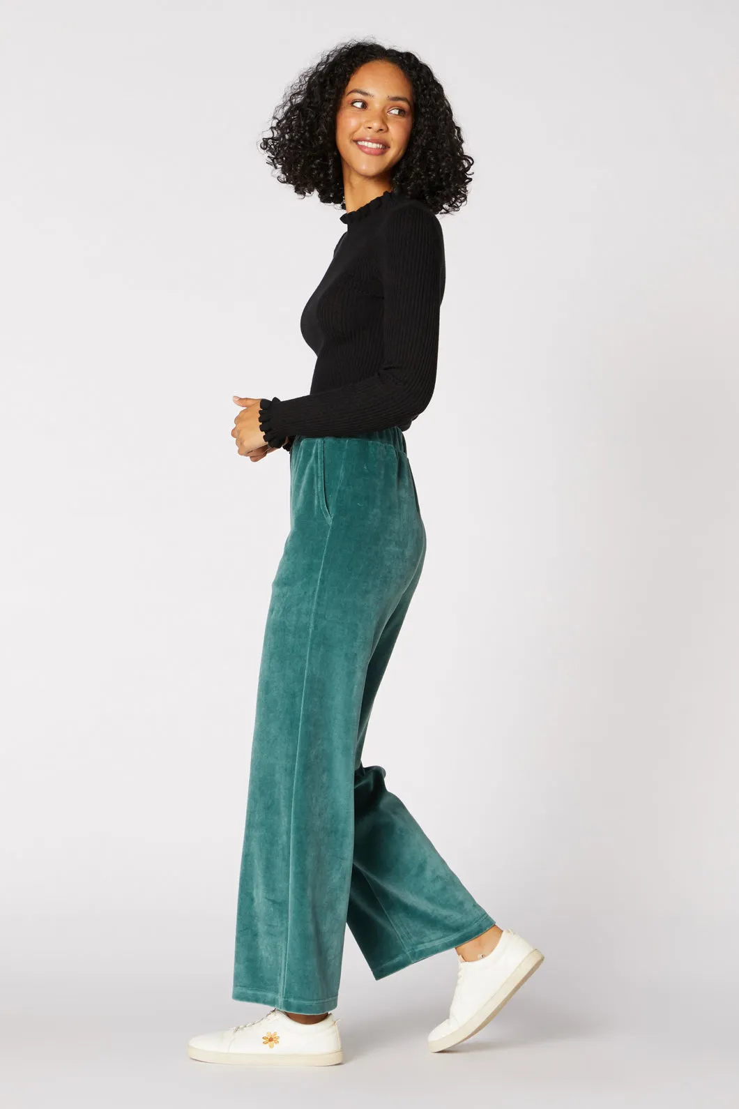 Harlow Velour Pant