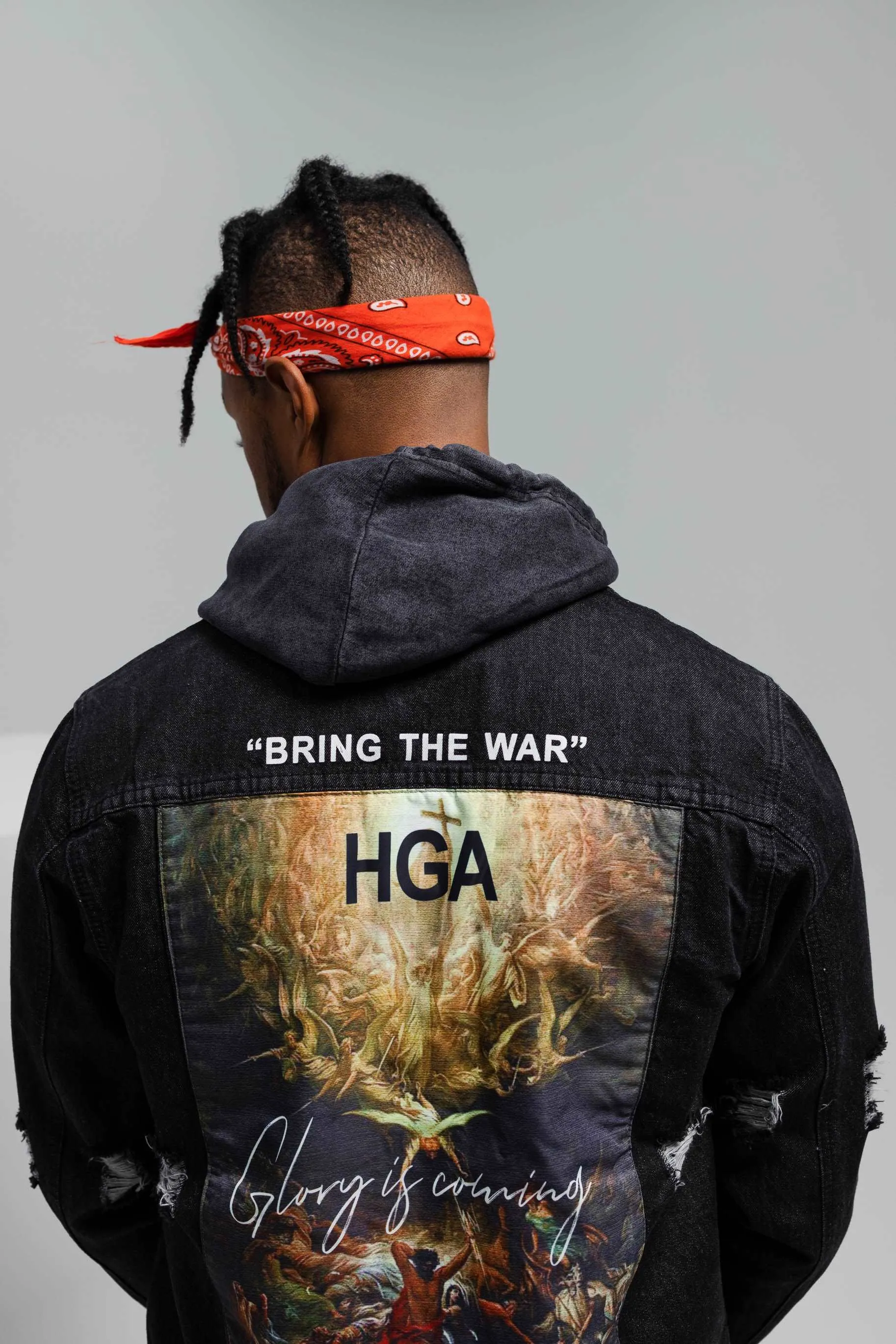 HGA Bring the War Denim Jacket