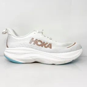 Hoka One One Womens Skyflow 1155113 FTRS White Running Shoes Sneakers Size 9.5 B