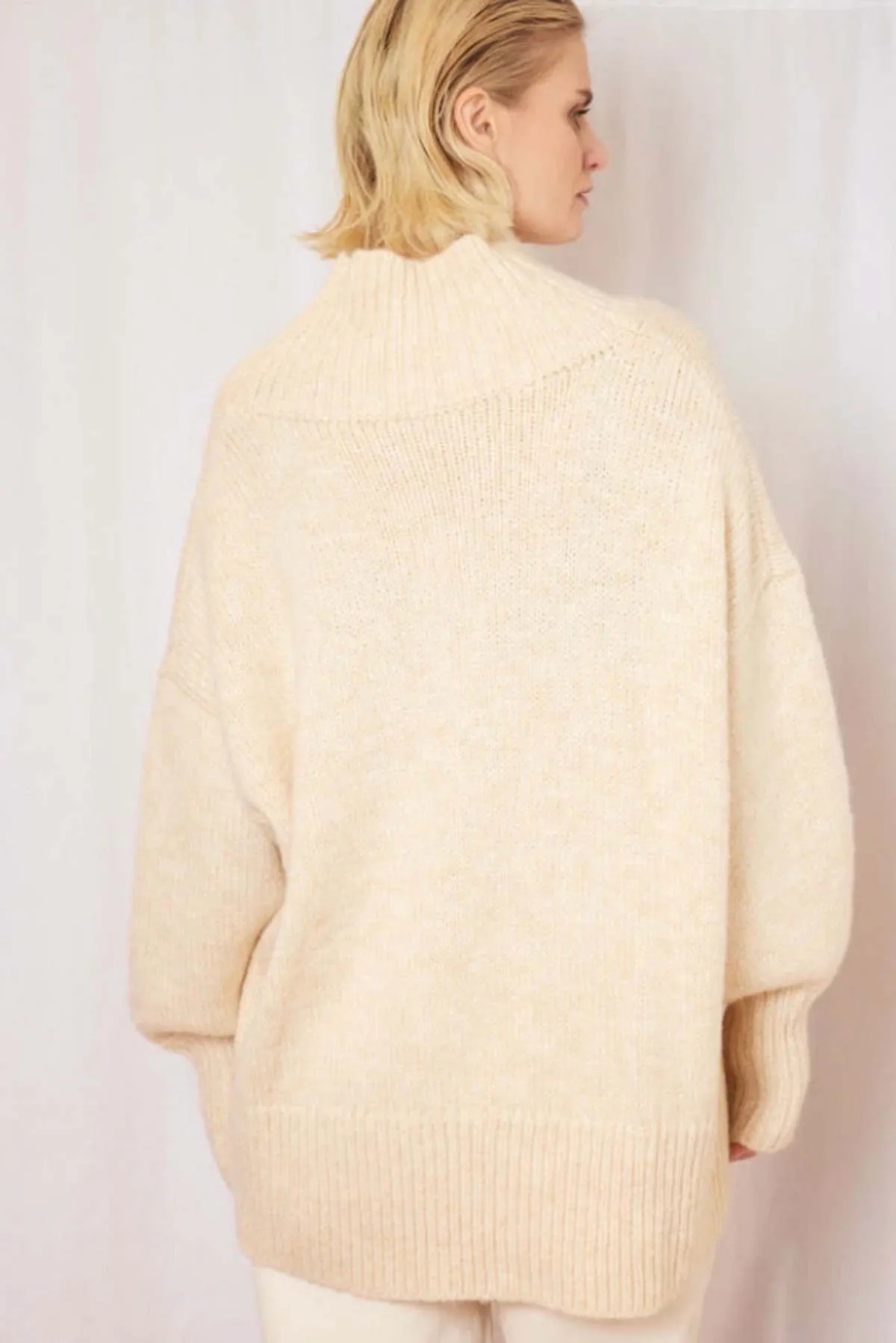 ILAG Frisk Sweater - Creme Melange