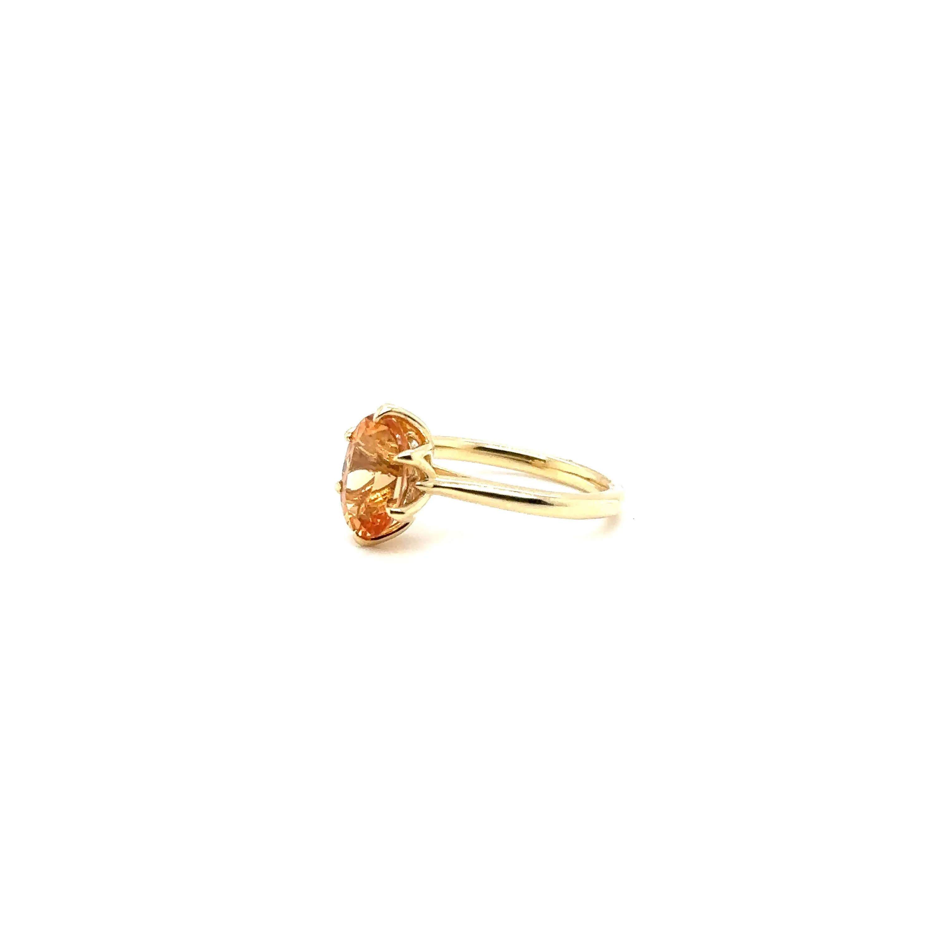 Imperial Topaz “Ivy” Ring