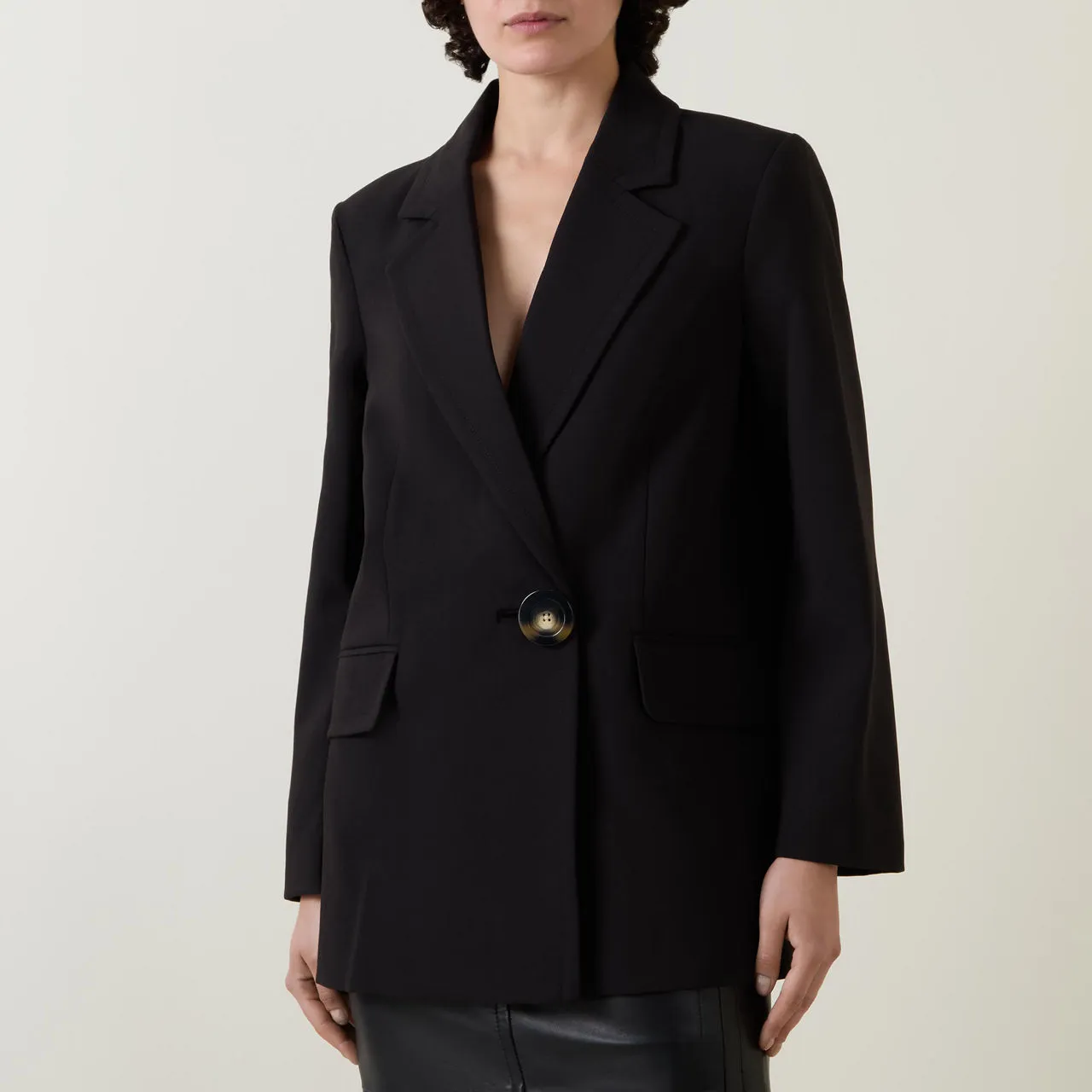 INWEAR Kail Single-Breasted Blazer - Black