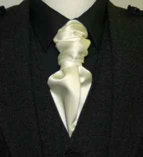 Ivory Ruche Cravat