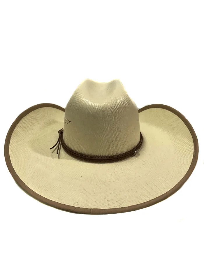 Justin JS5256FNX-IVORY Bent Rail Fenix Straw Cowboy Hat Ivory