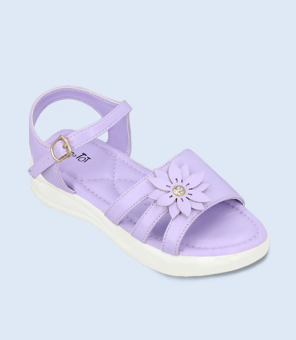 KG0101-LILAC-Girls Casual Sandal