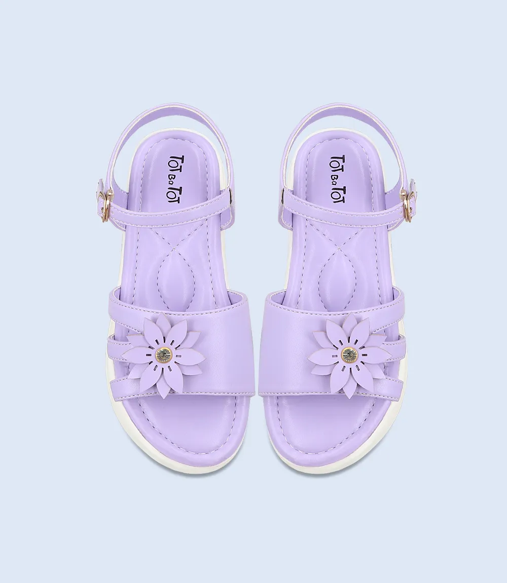 KG0101-LILAC-Girls Casual Sandal