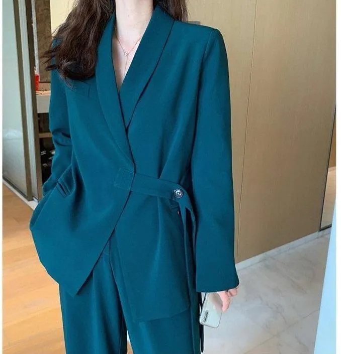 Korean Style Women Pantsuit