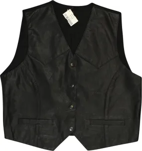 Leather Waistcoat | ThriftTale