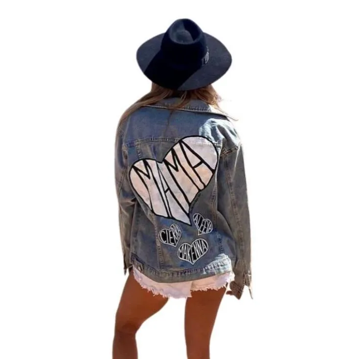 'MAMA' DENIM JACKET