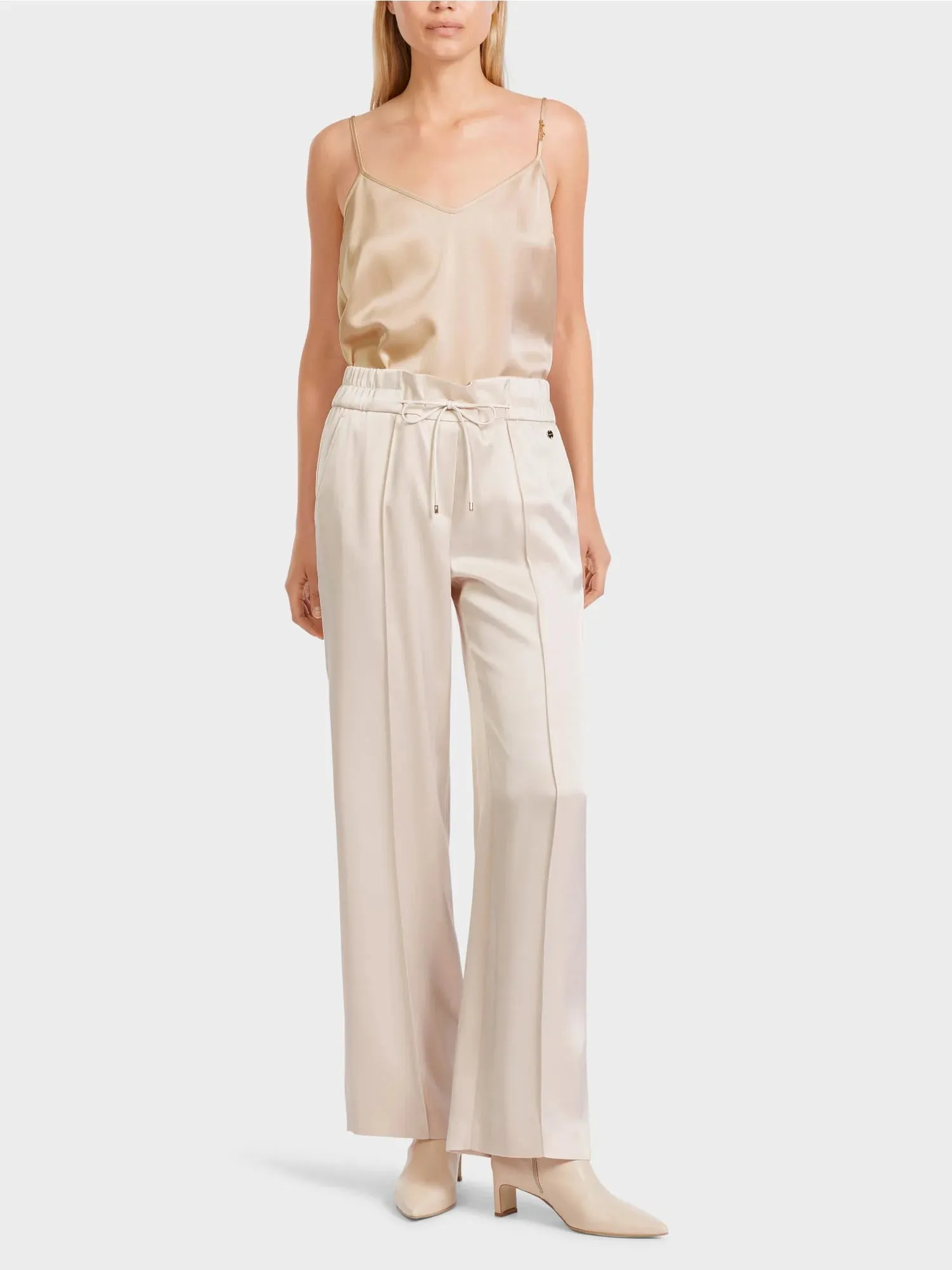 Marc Cain Washington Pant in Soft Blossom