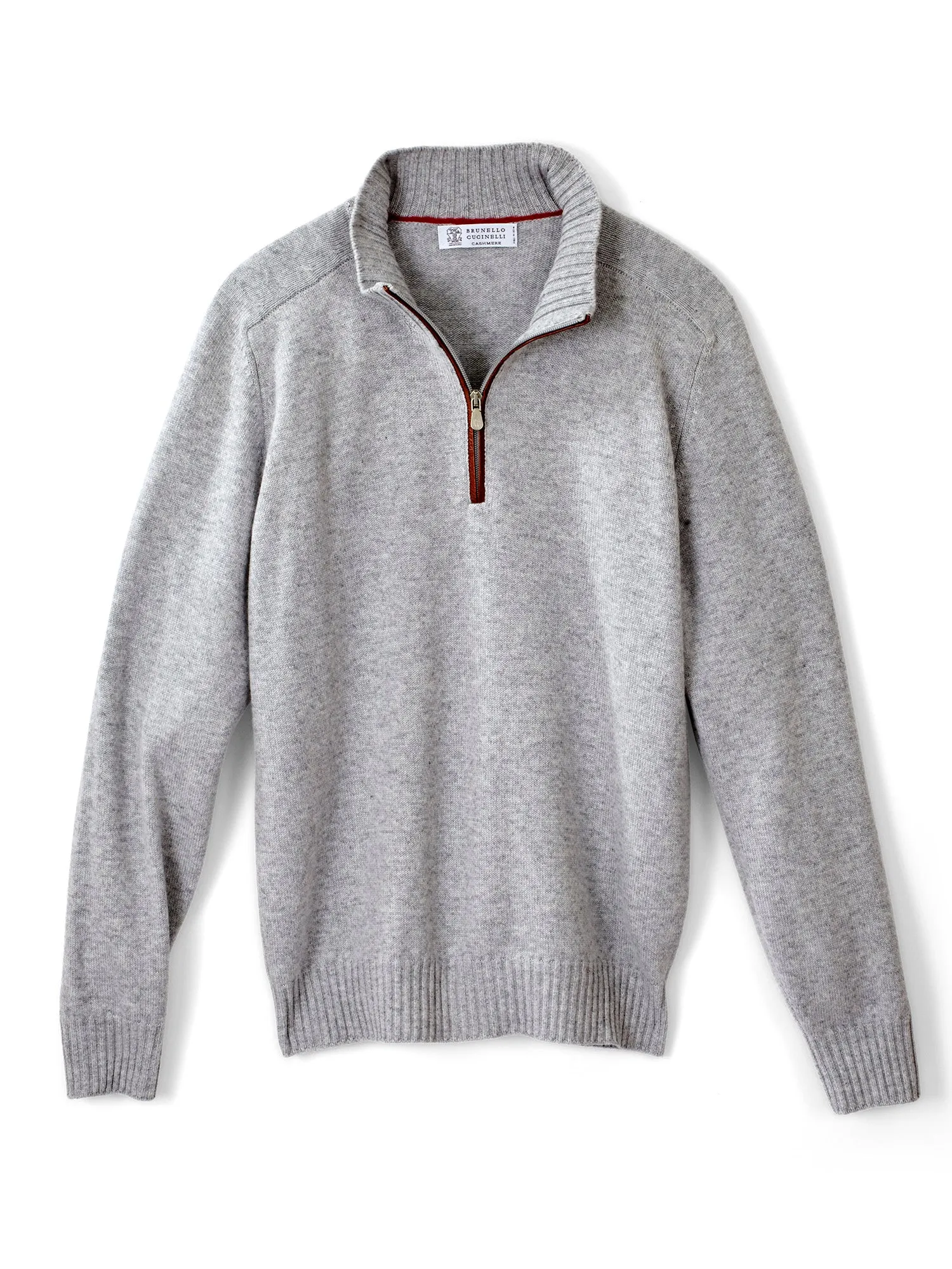 Marco Cashmere Quarter Zip Sweater