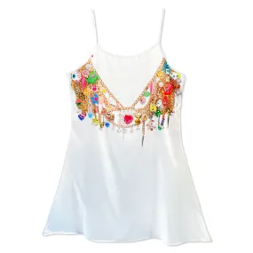 MEDIUM - CHARM BRA SLIP DRESS