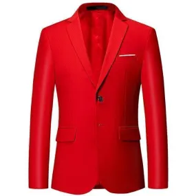 Men Blazer - 2-Button Formal Blazer