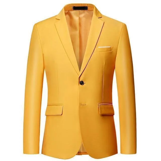 Men Blazer - 2-Button Formal Blazer