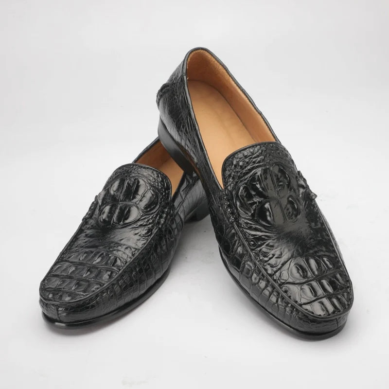 Men's Summer Casual Genuine Leather Fashion Waterproof Loafers