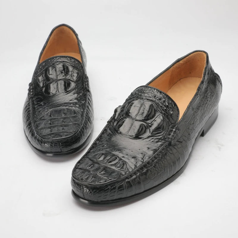 Men's Summer Casual Genuine Leather Fashion Waterproof Loafers