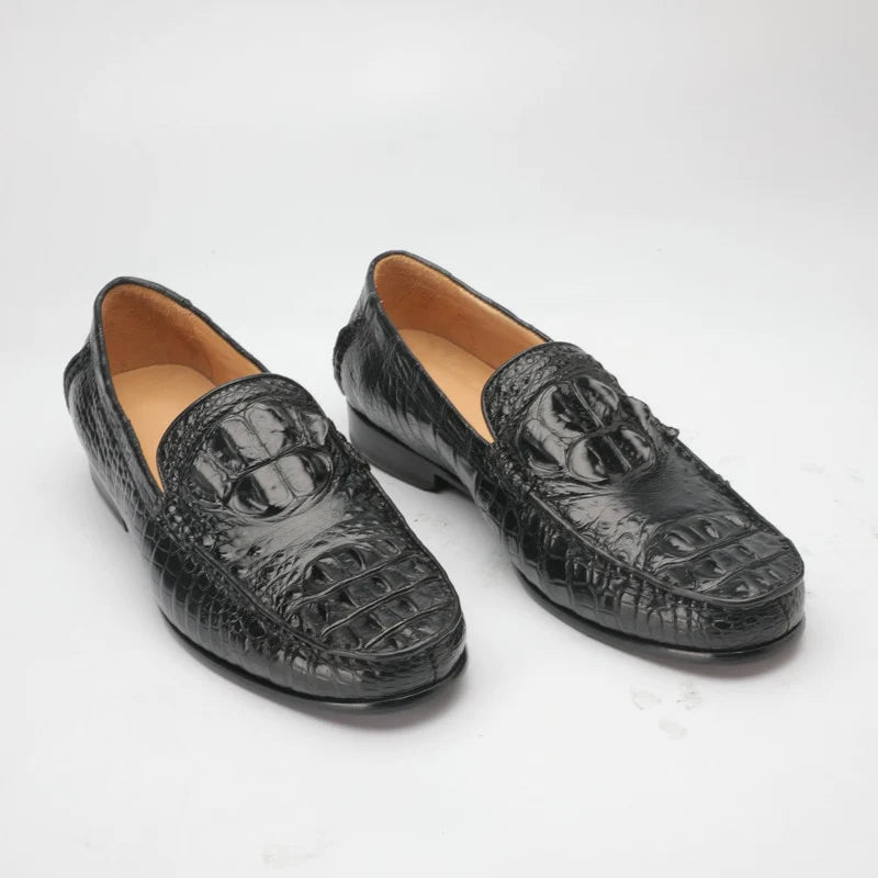 Men's Summer Casual Genuine Leather Fashion Waterproof Loafers