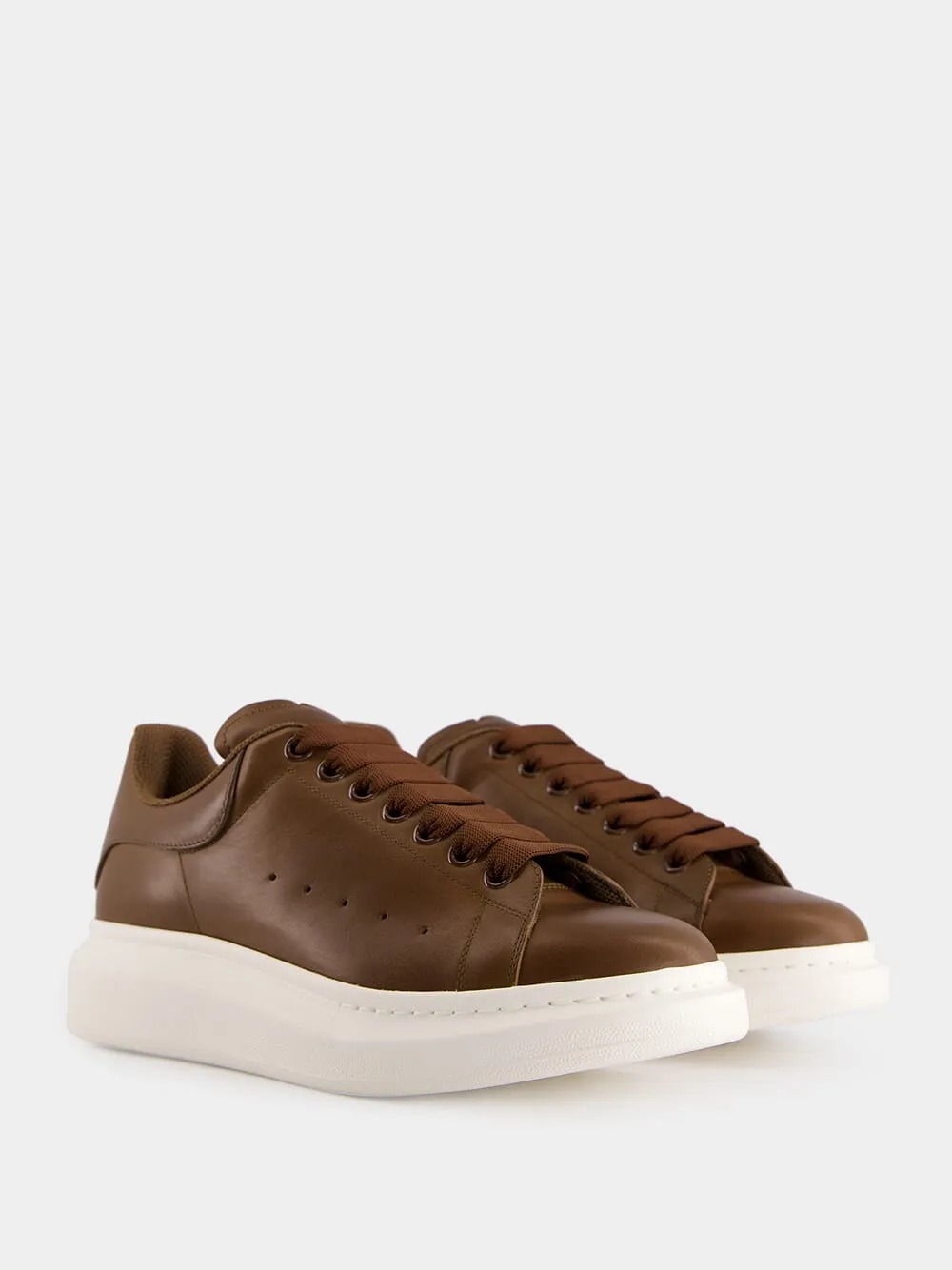 Military Brown Oversized Sneakers