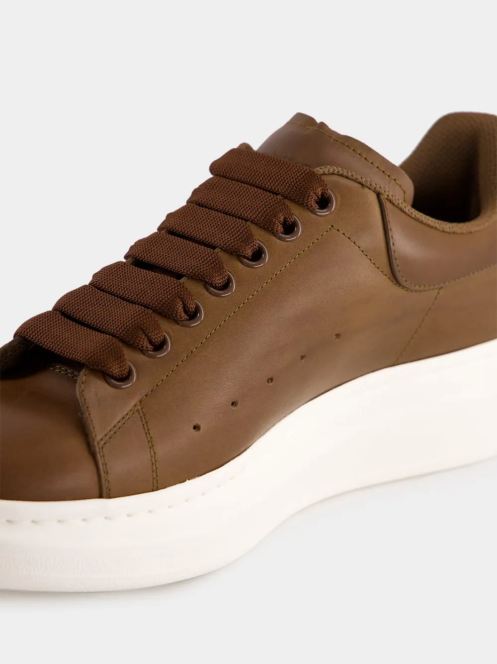 Military Brown Oversized Sneakers