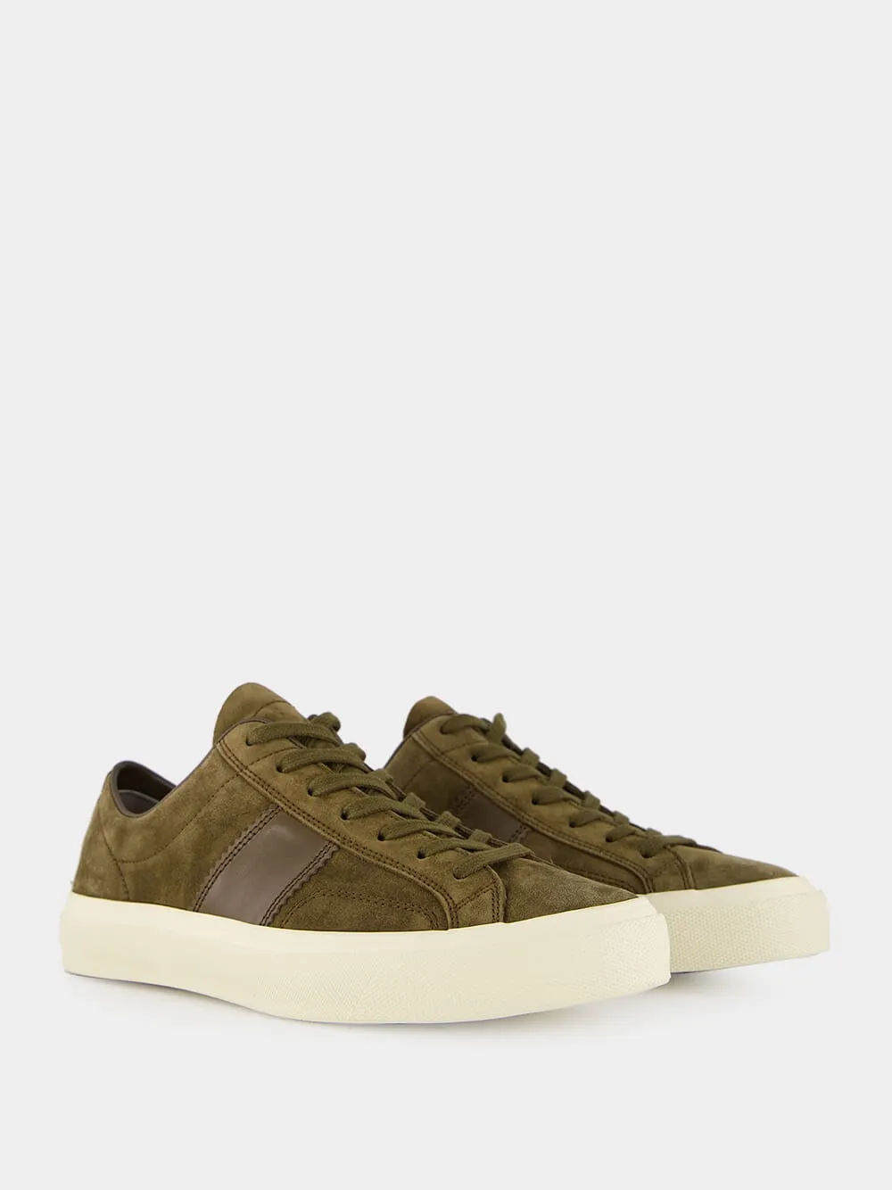 Military Suede Cambridge Sneakers