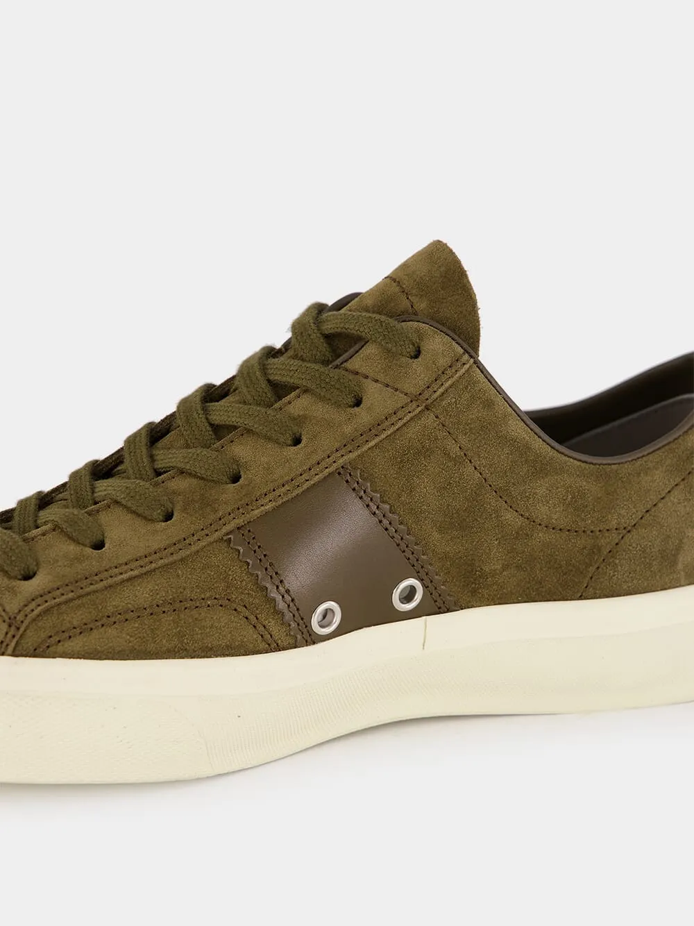 Military Suede Cambridge Sneakers