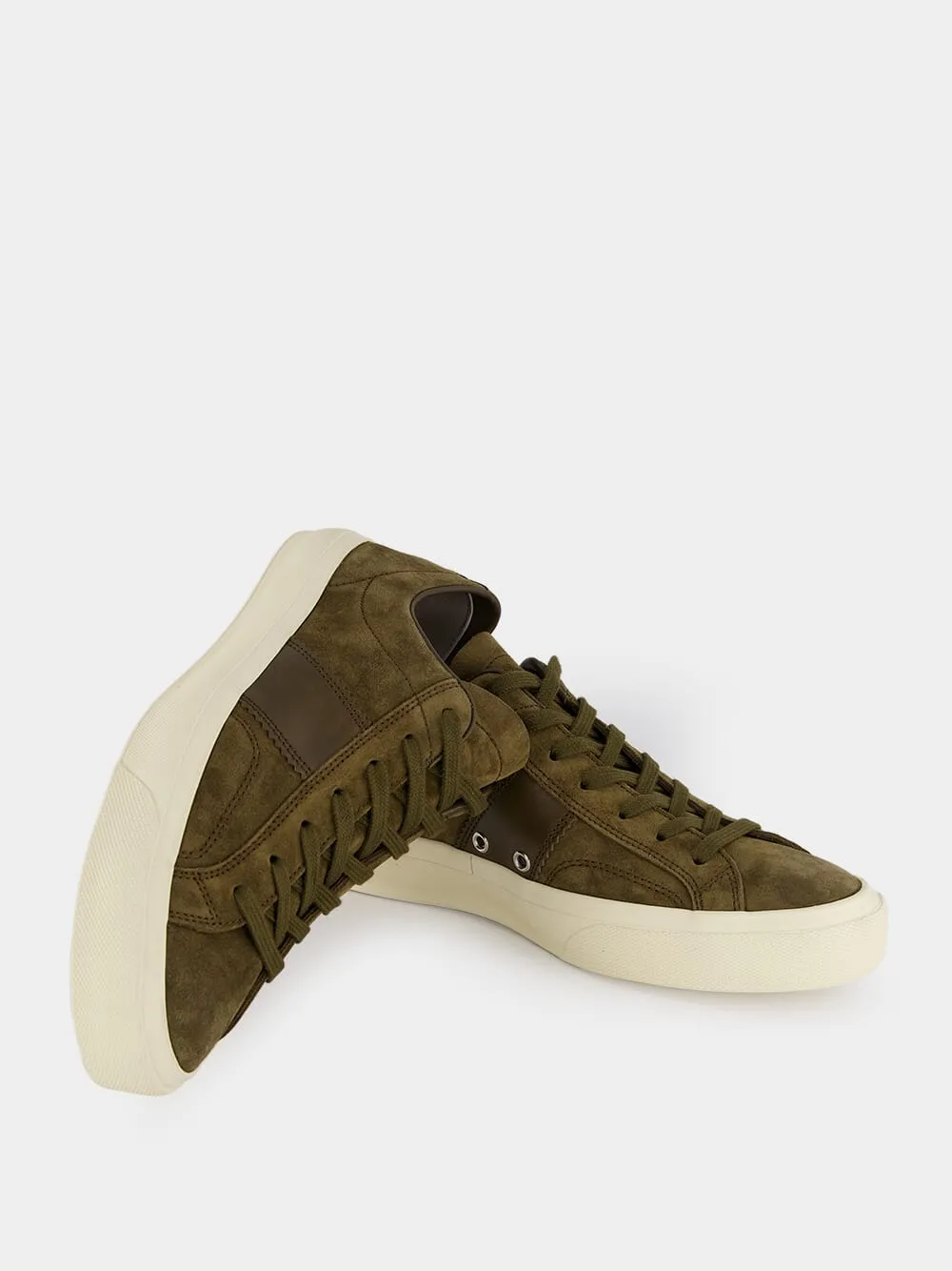 Military Suede Cambridge Sneakers