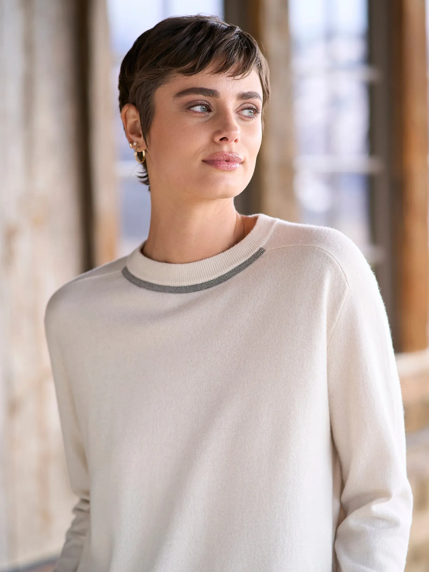 Monili Crewneck Cashmere Sweater