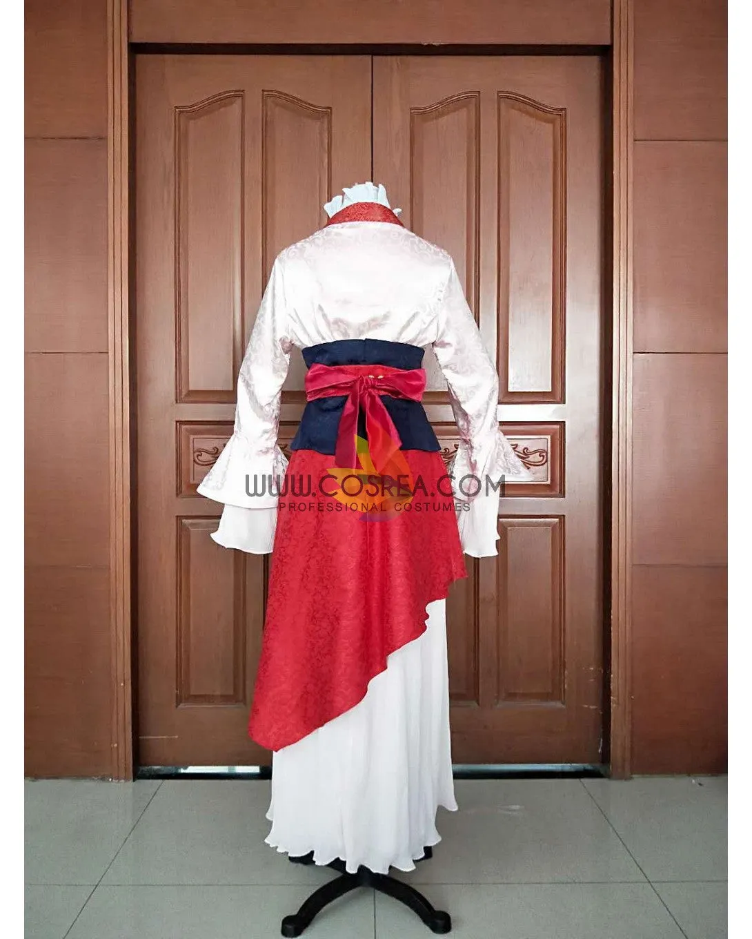 Mulan Classic Brocade Satin Cosplay Costume