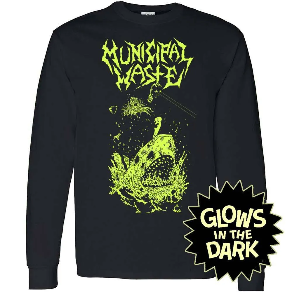 Municipal Waste Glow Shark Long Sleeve