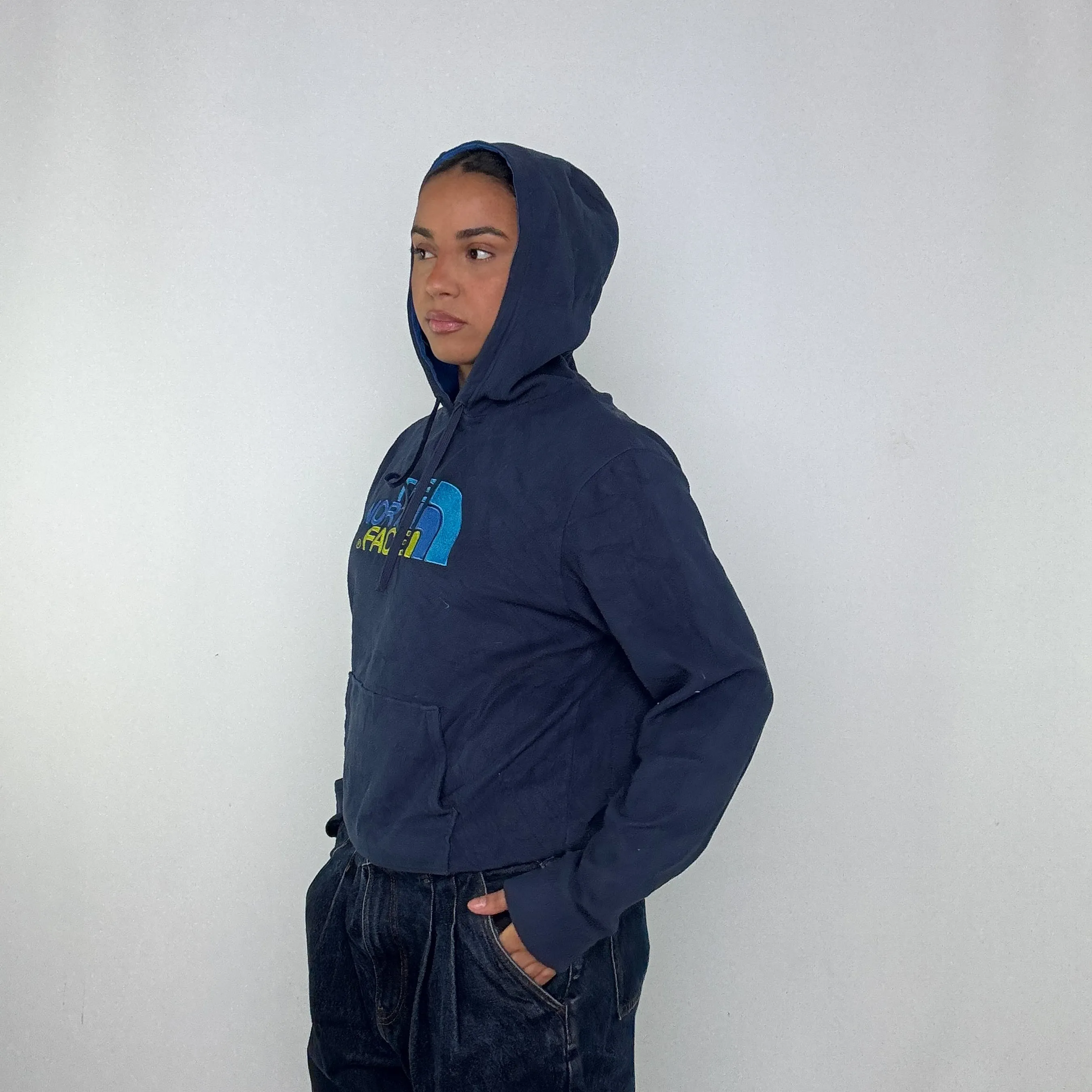 Navy Blue y2ks The North Face Hoodie (M)