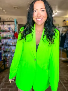 Neon Nights Lime Blazer