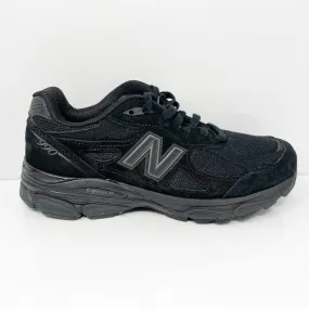 New Balance Womens 990v3 W990TB3 Black Running Shoes Sneakers Size 7 D