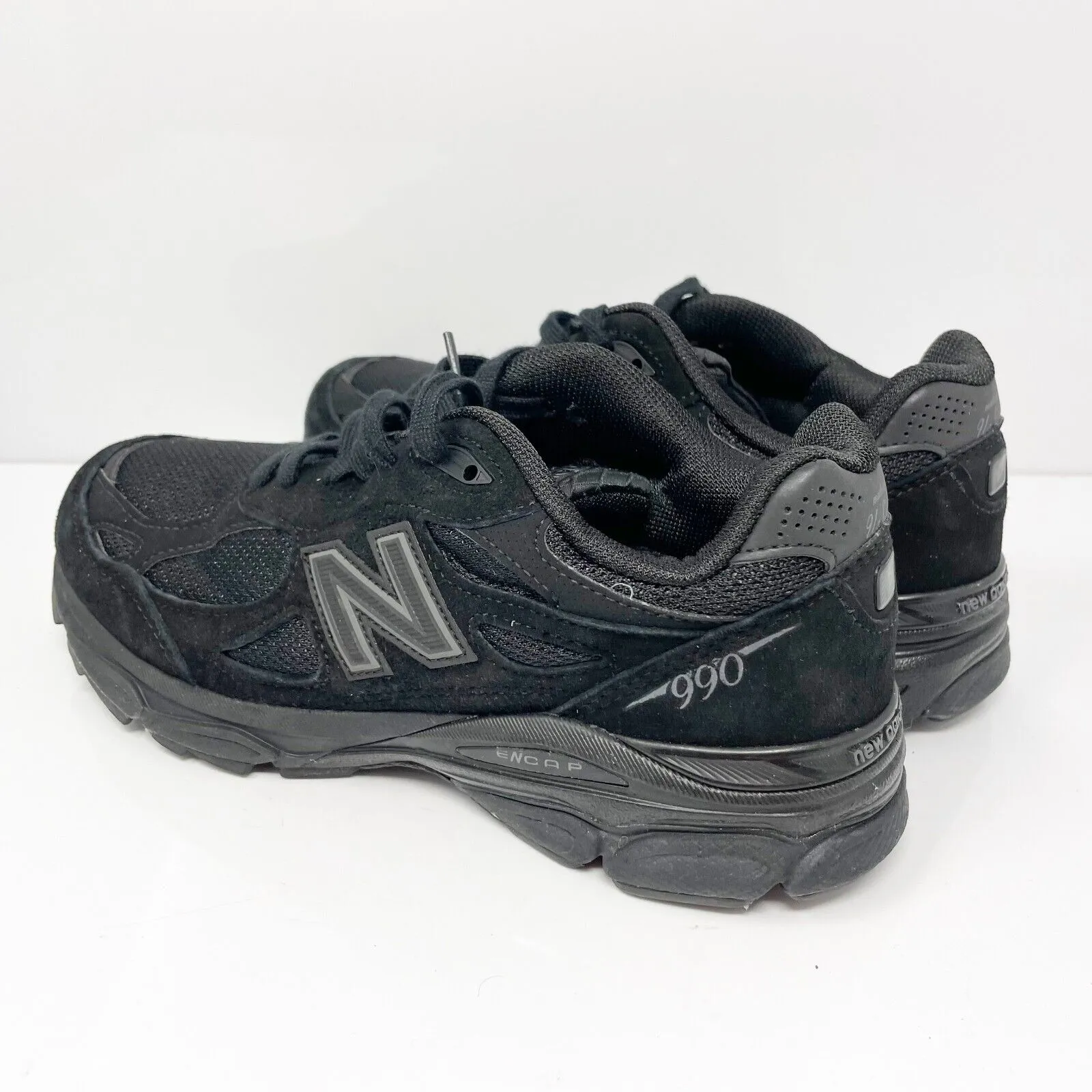 New Balance Womens 990v3 W990TB3 Black Running Shoes Sneakers Size 7 D