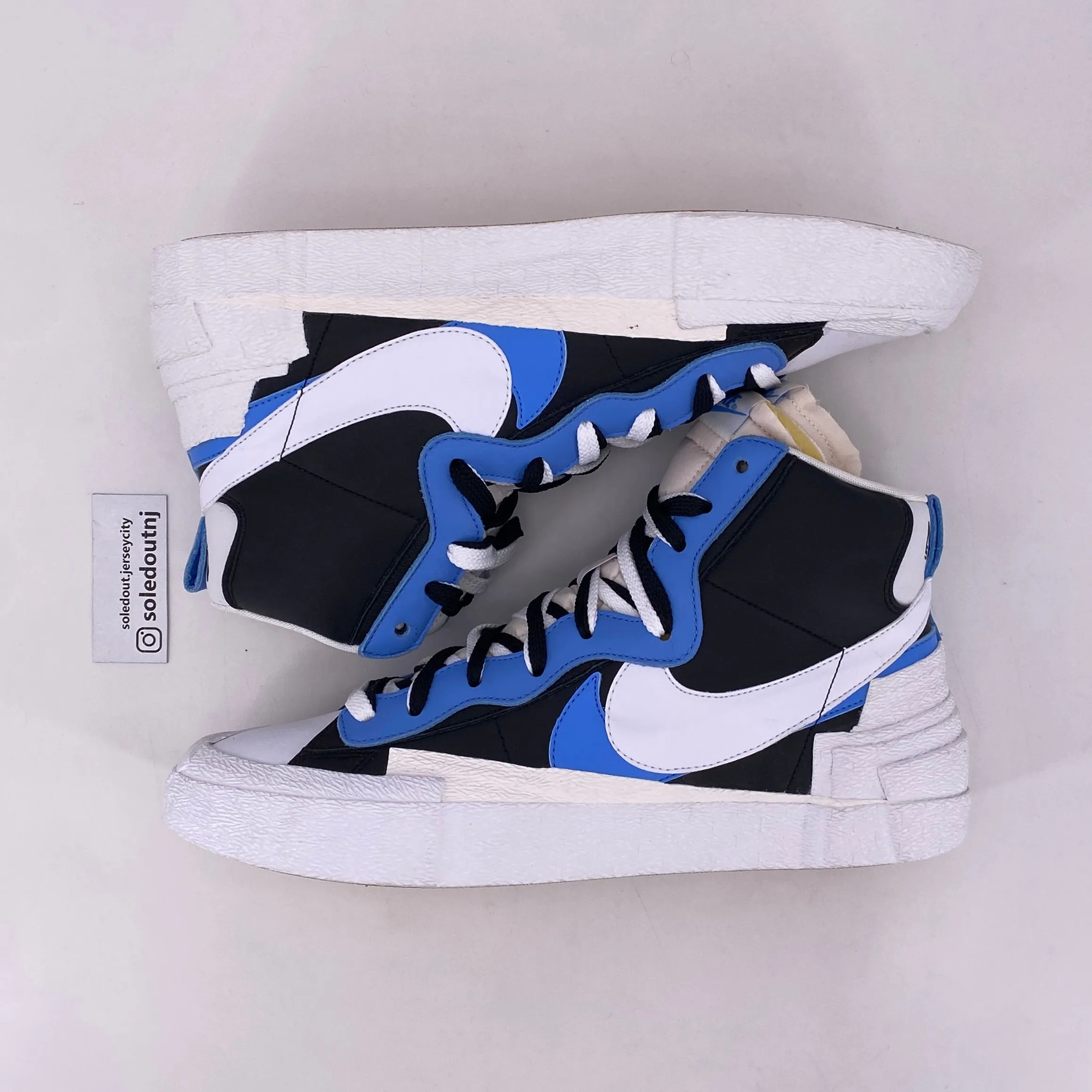 Nike Blazer Mid / Sacai Legend Blue 2019 New Size 13