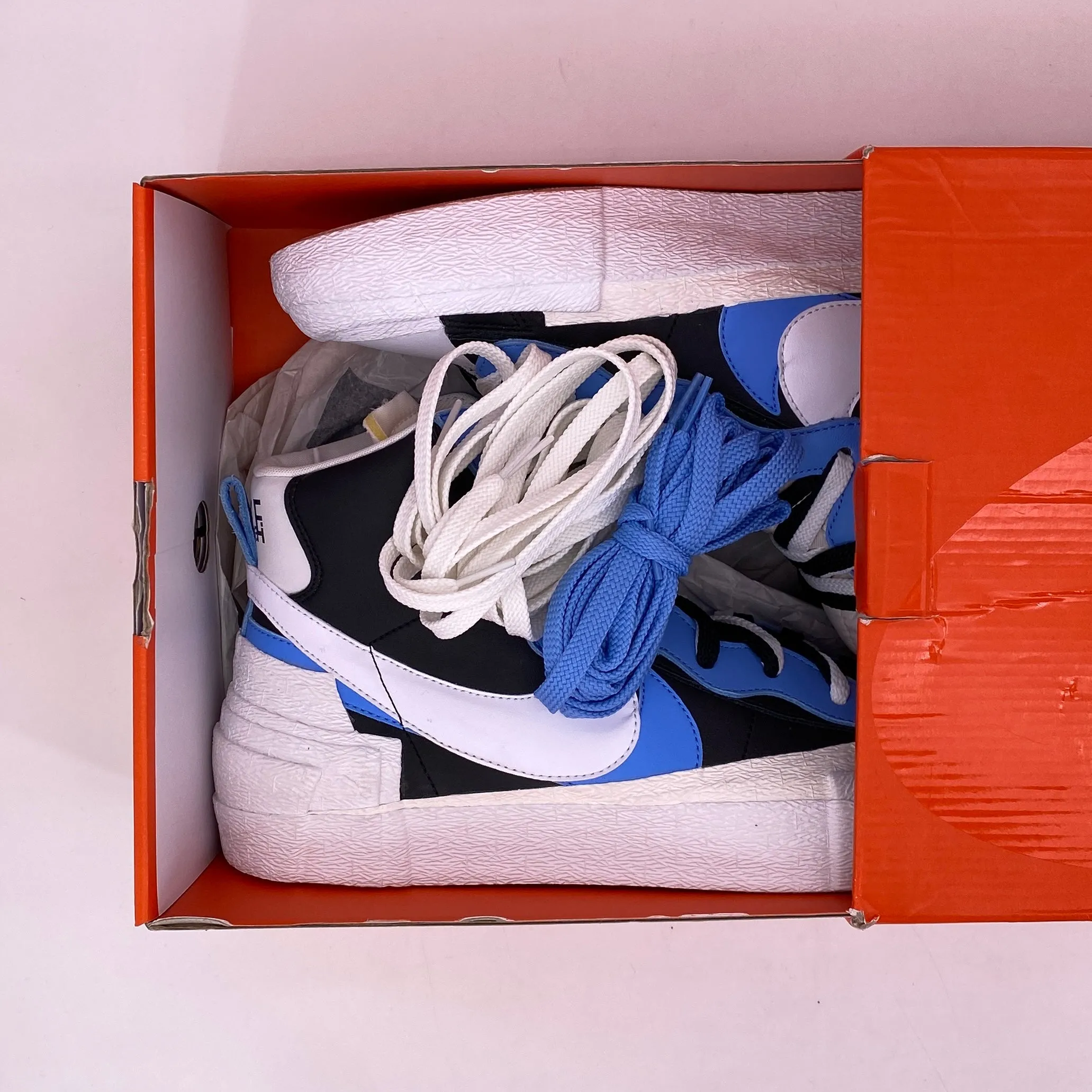 Nike Blazer Mid / Sacai Legend Blue 2019 New Size 13