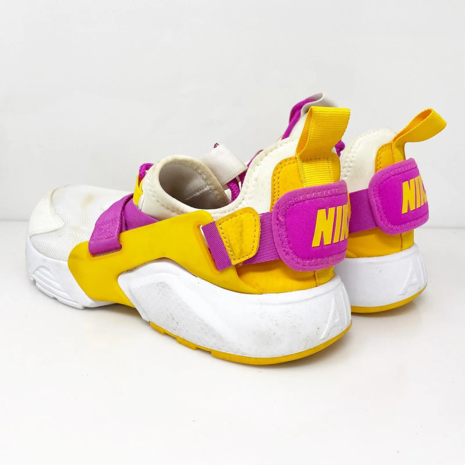 Nike Womens Air Huarache City Low AH6804-102 White Running Shoes Sneakers Sz 8.5