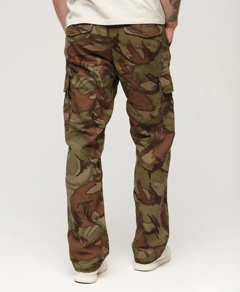 Organic Cotton Baggy Cargo Pants | Outline Camo