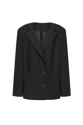 Panache black single-breasted blazer, Xo Xo