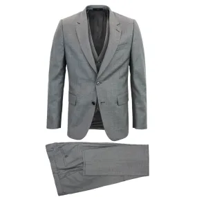 Paul Smith - Soho Tailored Fit 3 Piece Suit in Grey