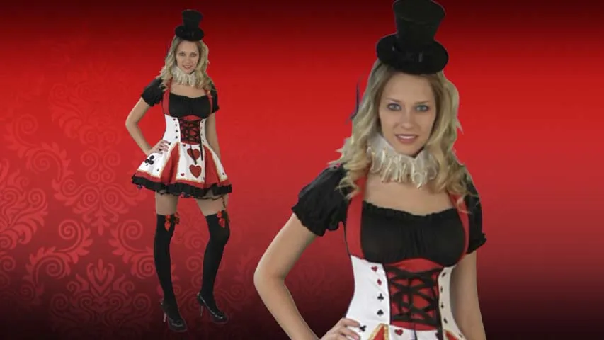 Peasant Top Queen of Hearts Costume