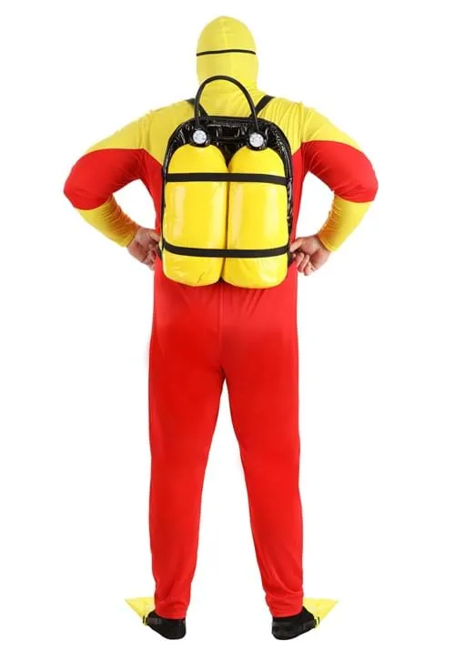 Plus Size Sunny Scuba Diver Costume | Adult Occupation Costumes