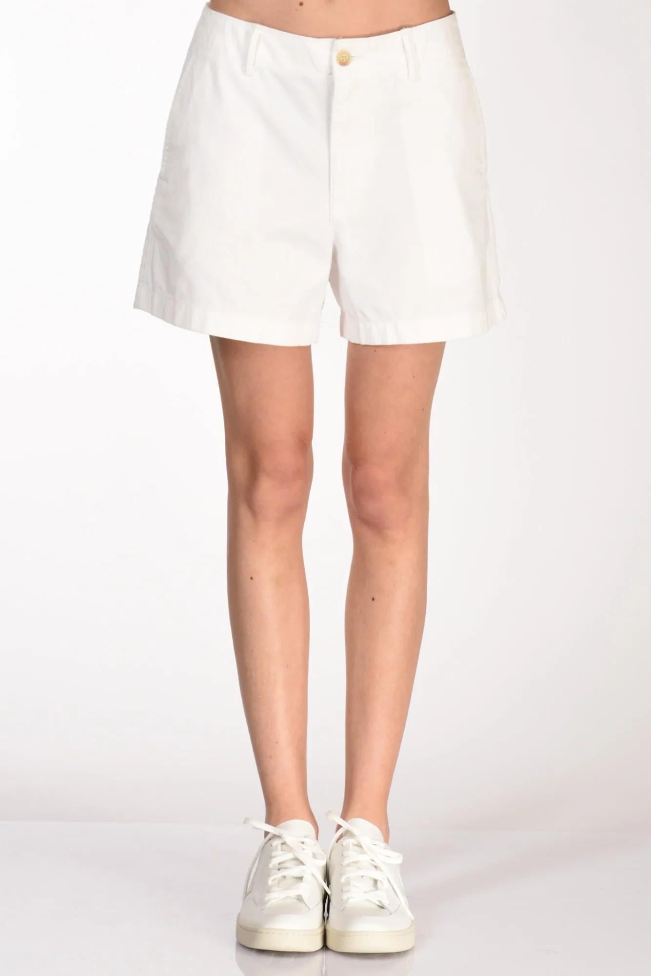 Polo Ralph Lauren Shorts Chino Bianco Donna